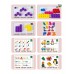 CUBURI STEM - joc tetris 144 piese plastic